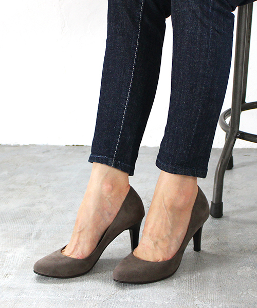 JELLY BEANS(ジェリービーンズ)の「【Made in Japan】プレーンヒートパンプス(774-7306)JELLY BEANS(ジェリービーンズ)(パンプス・レディース・ブラック/ワイン/ブラック系その他/ネイビー/グレー・23/22.5/24/24.5/23.5)」の14枚目の写真