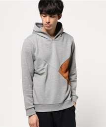 VENCEEXCHANGE | ＊裏毛スウェード切替パーカープルオーバー(パーカー)