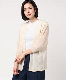 LBC | 12Gリネンレーヨンドルマンカーディガン    (カーディガン/ボレロ)