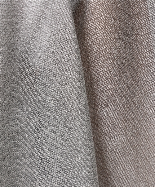 LBC（エルビーシー）の「12Gリネンレーヨンドルマンカーディガン    （カーディガン/ボレロ・レディース・ブラック/ライトグレー/オフホワイト・LARGE/MEDIUM）」の9枚目の写真