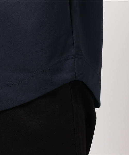 STUDIOUS（ステュディオス）の「STUDIOUS ギャバビッグポケットプルオーバーシャツ（Tシャツ/カットソー・メンズ・ネイビー/グレー・3/1/2）」の8枚目の写真