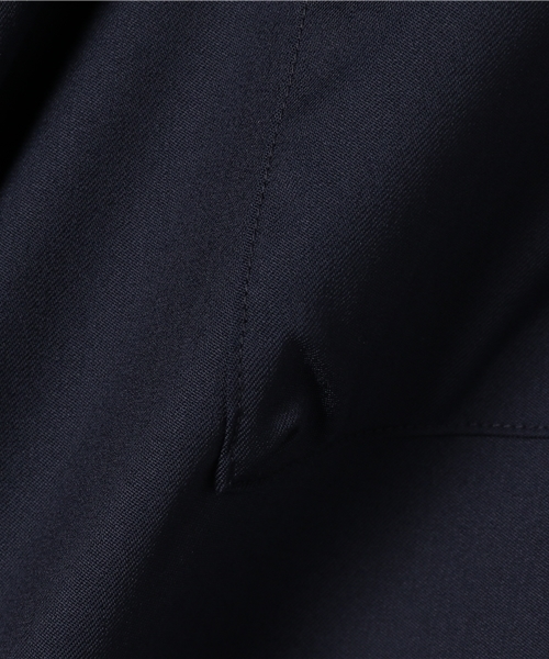 STUDIOUS（ステュディオス）の「STUDIOUS ギャバビッグポケットプルオーバーシャツ（Tシャツ/カットソー・メンズ・ネイビー/グレー・3/1/2）」の9枚目の写真