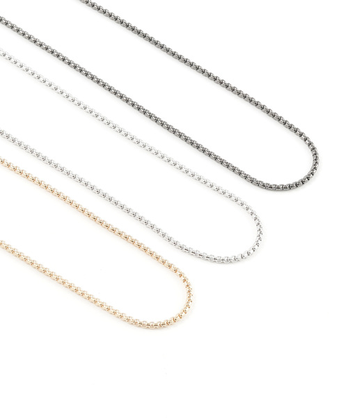 MONO-MART（モノマート）の「シングルチェーンロングネックレス（ネックレス・メンズ・ブラック/シルバー/ゴールド系その他/シルバー系その他/ゴールド/ブラック系その他・FREE）」の20枚目の写真