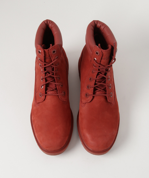 Timberland（ティンバーランド）の「＜Youth collection＞シックスインチ ベーシックブーツ（ブーツ・メンズ・レッド・25.0cm/25.5cm/26.0cm/26.5cm/27.0cm/28.0cm/27.5cm）」の4枚目の写真