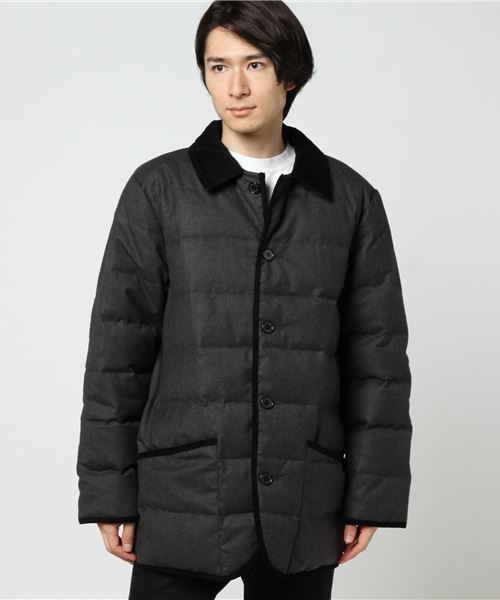 Traditional Weatherwear（トラディショナルウェザーウェア）の「【MEN'S】WAVERLY DOWN / ウェーヴァリー ダウン（ダウンジャケット/コート・メンズ・ネイビー/チャコールグレー・36/38/40/42）」の2枚目の写真