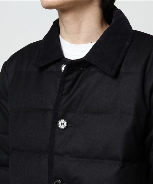 Traditional Weatherwear（トラディショナルウェザーウェア）の「【MEN'S】WAVERLY DOWN / ウェーヴァリー ダウン（ダウンジャケット/コート・メンズ・ネイビー/チャコールグレー・36/38/40/42）」の6枚目の写真