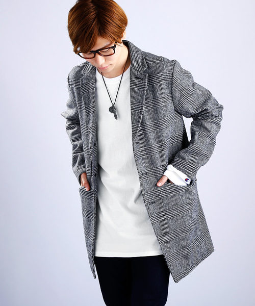 Champion（チャンピオン）の「Champion Authentic T-SHIRTS/ チャンピオン コットン Tシャツ ビッグシルエット (ロングスリーブ)（Tシャツ/カットソー・メンズ・ホワイト/ブラック/ネイビー/グレー/レッド/ロイヤルブルー・XL/XXL）」の13枚目の写真