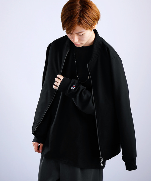 Champion（チャンピオン）の「Champion Authentic T-SHIRTS/ チャンピオン コットン Tシャツ ビッグシルエット (ロングスリーブ)（Tシャツ/カットソー・メンズ・ホワイト/ブラック/ネイビー/グレー/レッド/ロイヤルブルー・XL/XXL）」の15枚目の写真