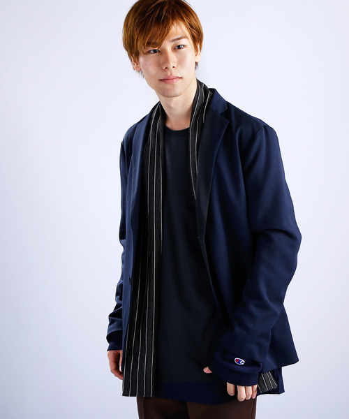 Champion（チャンピオン）の「Champion Authentic T-SHIRTS/ チャンピオン コットン Tシャツ ビッグシルエット (ロングスリーブ)（Tシャツ/カットソー・メンズ・ホワイト/ブラック/ネイビー/グレー/レッド/ロイヤルブルー・XL/XXL）」の19枚目の写真