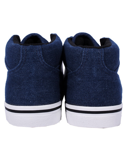 8(eight)(エイト)の「ミドルカット デニムスニーカー キャンバス(スニーカー・メンズ・ブラック/グレー/インディゴブルー・25.5cm/26.5cm/25.0cm/26.0cm/27.0cm/28.0cm)」の7枚目の写真