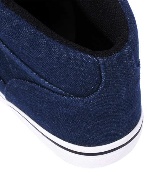 8(eight)(エイト)の「ミドルカット デニムスニーカー キャンバス(スニーカー・メンズ・ブラック/グレー/インディゴブルー・25.5cm/26.5cm/25.0cm/26.0cm/27.0cm/28.0cm)」の8枚目の写真