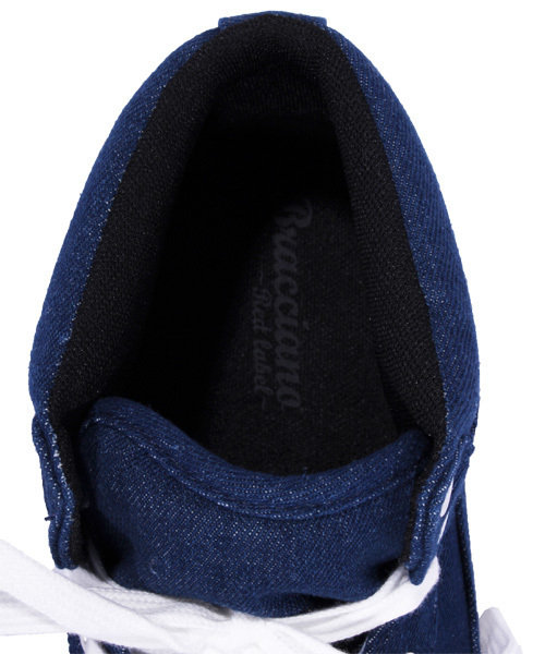 8(eight)(エイト)の「ミドルカット デニムスニーカー キャンバス(スニーカー・メンズ・ブラック/グレー/インディゴブルー・25.5cm/26.5cm/25.0cm/26.0cm/27.0cm/28.0cm)」の13枚目の写真