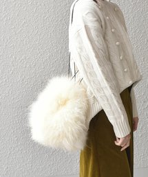 SHIPS | ラムファー巾着(ショルダーバッグ)