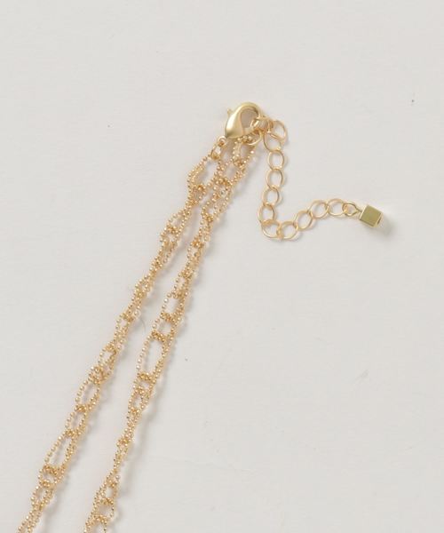 un dix cors（アンディコール）の「ボールチェーンロングネックレス（ネックレス・レディース・ゴールド・ﾌﾘ-）」の2枚目の写真
