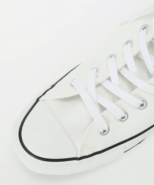 CONVERSE（コンバース）の「CONVERSE ALL STAR 100 COLORS Hi（スニーカー・レディース・ホワイト/ブラック・23/23.5/24/24.5/25）」の8枚目の写真