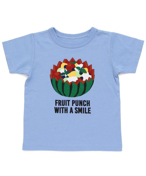 BREEZE(ブリーズ)の「ネット限定4色2柄たべものTシャツ(Tシャツ/カットソー・キッズ・グレー/サックスブルー/ピンク/イエロー・100/110/120/130/140/80/90/95)」の21枚目の写真