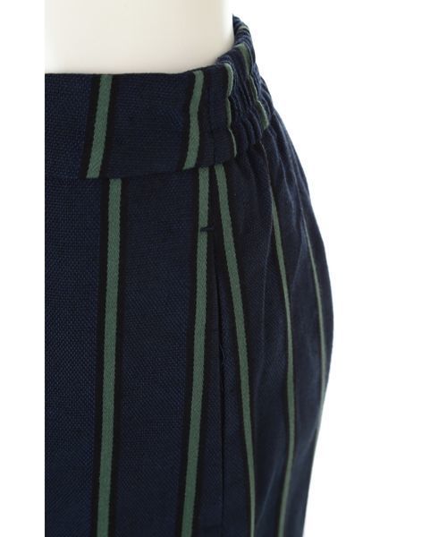 N.（N. Natural Beauty Basic）（エヌエヌナチュラルビューティーベーシック）の「◆麻ストライプタイトスカート（スカート・レディース・ベージュ系その他/ブルー系その他・MEDIUM）」の20枚目の写真