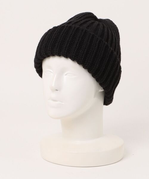 HIGHLAND 2000(ハイランドトゥーサウザンド)の「HIGHLAND 2000 リブ編み ニット帽 BW 001 Bobcap(ニットキャップ/ビーニー・レディース・グリーン系その他/ピンク系その他3/ブラック系その他/グレー/ラベンダー/レモンイエロー/キナリ/ネイビー/サックスブルー/ホワイト/ブラック/ライトグレー/キャメル/イエロー系その他/ピンク系その他/ピンク系その他2/オレンジ系その他/ブラウン系その他/オリーブ・FREE)」の4枚目の写真