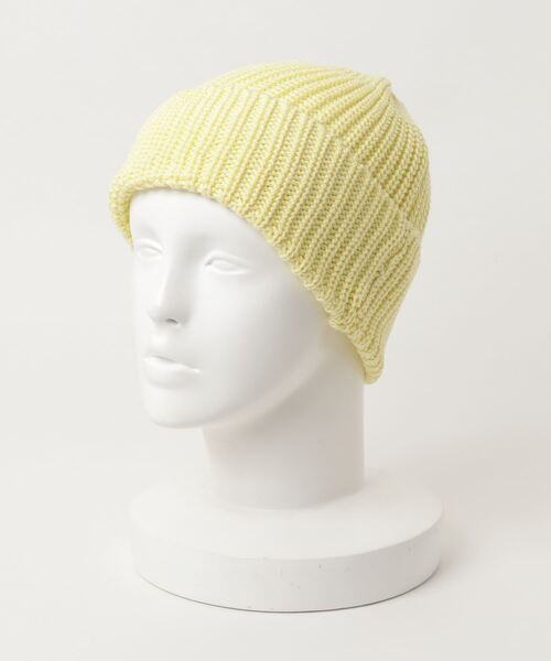HIGHLAND 2000(ハイランドトゥーサウザンド)の「HIGHLAND 2000 リブ編み ニット帽 BW 001 Bobcap(ニットキャップ/ビーニー・レディース・グリーン系その他/ピンク系その他3/ブラック系その他/グレー/ラベンダー/レモンイエロー/キナリ/ネイビー/サックスブルー/ホワイト/ブラック/ライトグレー/キャメル/イエロー系その他/ピンク系その他/ピンク系その他2/オレンジ系その他/ブラウン系その他/オリーブ・FREE)」の15枚目の写真