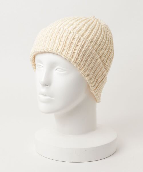 HIGHLAND 2000(ハイランドトゥーサウザンド)の「HIGHLAND 2000 リブ編み ニット帽 BW 001 Bobcap(ニットキャップ/ビーニー・レディース・グリーン系その他/ピンク系その他3/ブラック系その他/グレー/ラベンダー/レモンイエロー/キナリ/ネイビー/サックスブルー/ホワイト/ブラック/ライトグレー/キャメル/イエロー系その他/ピンク系その他/ピンク系その他2/オレンジ系その他/ブラウン系その他/オリーブ・FREE)」の2枚目の写真