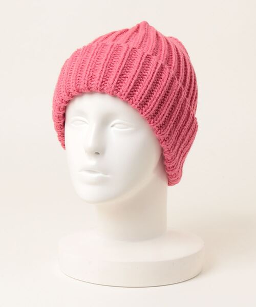 HIGHLAND 2000(ハイランドトゥーサウザンド)の「HIGHLAND 2000 リブ編み ニット帽 BW 001 Bobcap(ニットキャップ/ビーニー・レディース・グリーン系その他/ピンク系その他3/ブラック系その他/グレー/ラベンダー/レモンイエロー/キナリ/ネイビー/サックスブルー/ホワイト/ブラック/ライトグレー/キャメル/イエロー系その他/ピンク系その他/ピンク系その他2/オレンジ系その他/ブラウン系その他/オリーブ・FREE)」の18枚目の写真