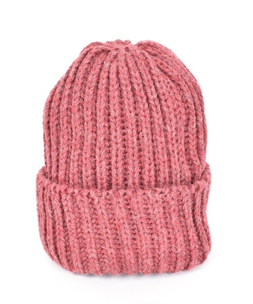 HIGHLAND 2000(ハイランドトゥーサウザンド)の「HIGHLAND 2000 リブ編み ニット帽 BW 001 Bobcap(ニットキャップ/ビーニー・レディース・グリーン系その他/ピンク系その他3/ブラック系その他/グレー/ラベンダー/レモンイエロー/キナリ/ネイビー/サックスブルー/ホワイト/ブラック/ライトグレー/キャメル/イエロー系その他/ピンク系その他/ピンク系その他2/オレンジ系その他/ブラウン系その他/オリーブ・FREE)」の16枚目の写真