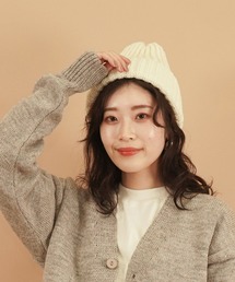 HIGHLAND 2000 リブ編み ニット帽 BW 001 Bobcap