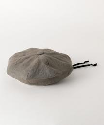 COMESANDGOES | ＜COMESANDGOES＞ LINEN BIG BERET/ベレー帽 □□ ：(ハンチング/ベレー帽)