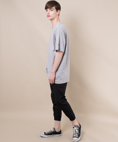 Champion（チャンピオン）の「【champion】 チャンピオンヘビー コットン 無地 ビッグシルエット 半袖Tシャツ（Tシャツ/カットソー・メンズ・ホワイト/ブラック/グレー/レッド・LARGE/X-LARGE）」の9枚目の写真