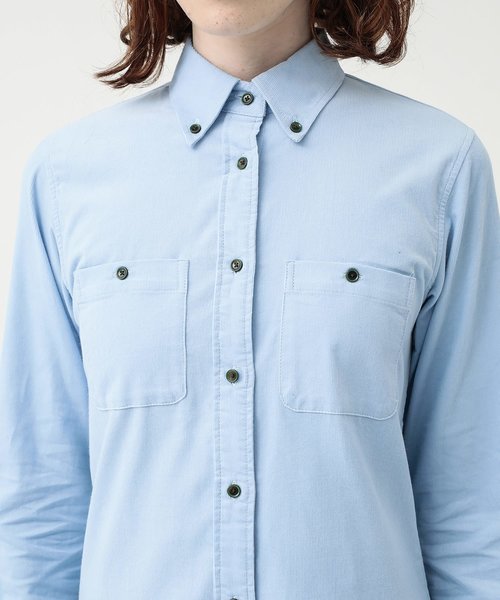 koe×THOM BROWNE（コエトムブラウン）の「WOMENS SHIRTDRESS（シャツワンピース・レディース・レッド/ブルー・MEDIUM/SMALL/LARGE）」の10枚目の写真