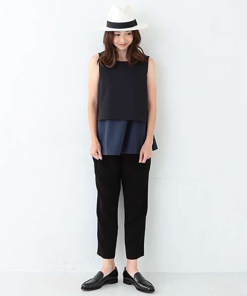 JALAN SRIWIJAYA（ジャランスリウァヤ）の「JALAN SRIWIJAYA / コイン ローファー（ドレスシューズ・レディース・ブラック×ホワイト/ブラック・4/6.5/3.5/5/4.5/5.5/6）」の6枚目の写真