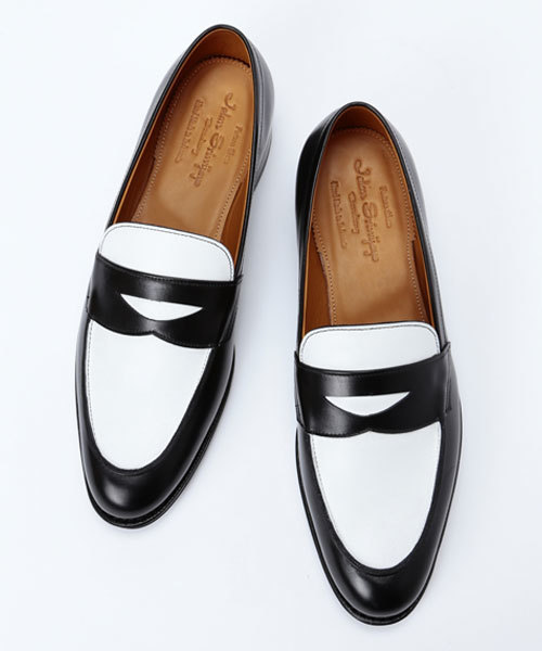 Demi-Luxe BEAMS（デミルクス ビームス）の「【VERY6月号掲載】JALAN SRIWIJAYA / コイン ローファー（ドレスシューズ・レディース・ブラック×ホワイト/ブラック・3.5/4/4.5/5/5.5/6/6.5）」の14枚目の写真