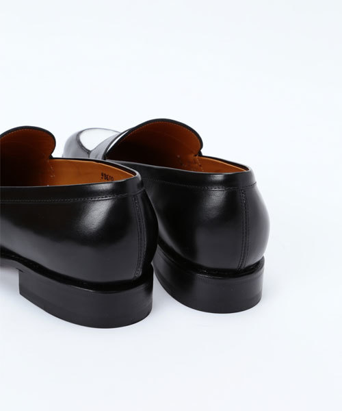 JALAN SRIWIJAYA（ジャランスリウァヤ）の「JALAN SRIWIJAYA / コイン ローファー（ドレスシューズ・レディース・ブラック×ホワイト/ブラック・4/6.5/3.5/5/4.5/5.5/6）」の14枚目の写真