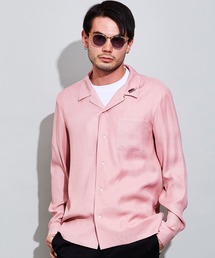 Rayon open collar shirt レーヨン オープンカラーシャツ