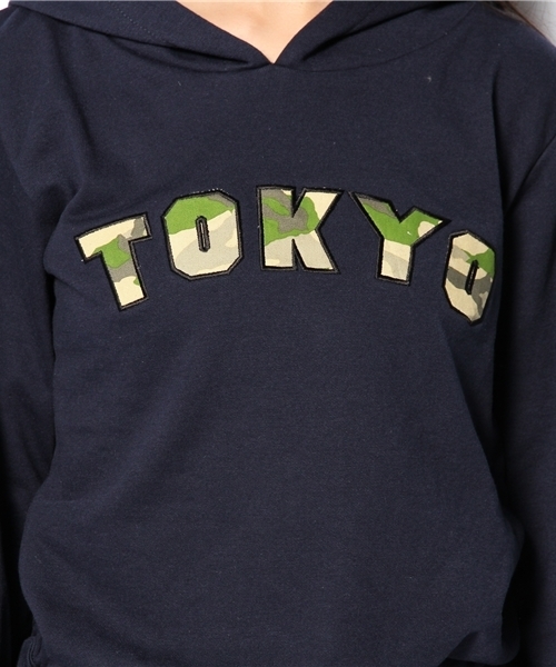 WEGO（ウィゴー）の「WEGO/TOKYOパーカーワンピース（ワンピース・レディース・ネイビー/杢グレー・FREE）」の9枚目の写真