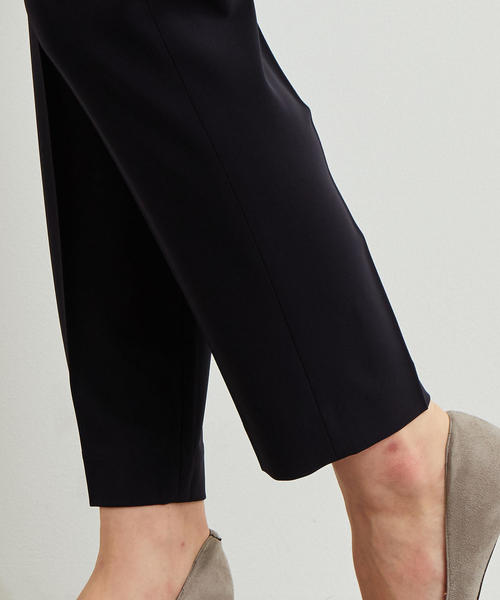 green label relaxing（グリーンレーベルリラクシング）の「[手洗い可能/パウダリードレープ]◆D テーパード パンツ NV/BK ◆（その他パンツ・レディース・ブラック/ネイビー・34/36/38/42/44/40/46）」の10枚目の写真