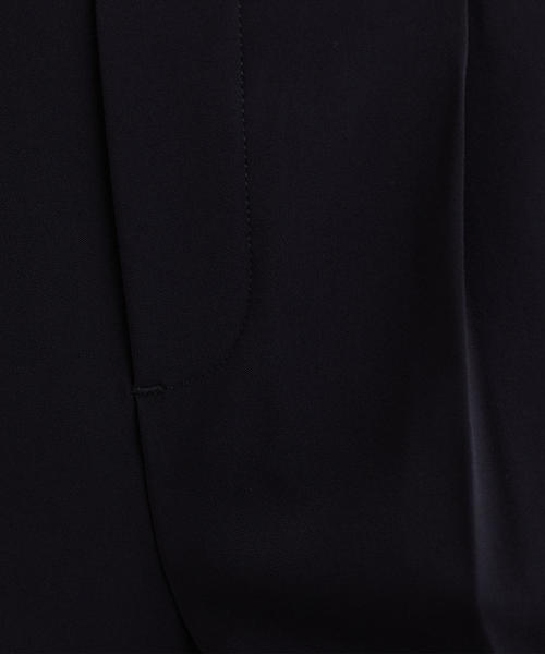 green label relaxing（グリーンレーベルリラクシング）の「[手洗い可能/パウダリードレープ]◆D テーパード パンツ NV/BK ◆（その他パンツ・レディース・ブラック/ネイビー・34/36/38/42/44/40/46）」の11枚目の写真