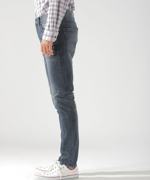 BAYFLOW(ベイフロー)の「ハイパーストレッチスリムデニム19SS(BASIC)(デニムパンツ・メンズ・サックスブルー/クリアブルー・32inch/30inch/28inch/31inch/29inch)」の8枚目の写真