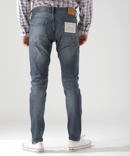 BAYFLOW(ベイフロー)の「ハイパーストレッチスリムデニム19SS(BASIC)(デニムパンツ・メンズ・サックスブルー/クリアブルー・32inch/30inch/28inch/31inch/29inch)」の9枚目の写真
