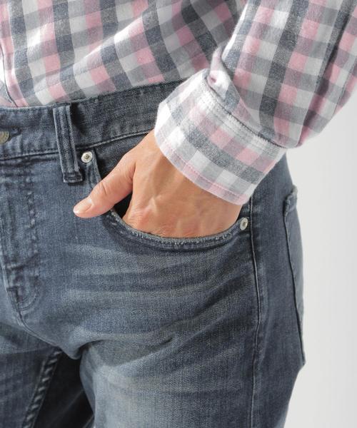 BAYFLOW(ベイフロー)の「ハイパーストレッチスリムデニム19SS(BASIC)(デニムパンツ・メンズ・サックスブルー/クリアブルー・32inch/30inch/28inch/31inch/29inch)」の11枚目の写真