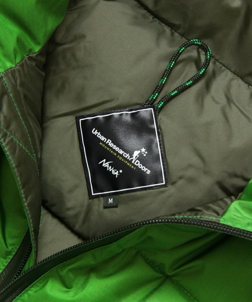 URBAN RESEARCH DOORS MENS(アーバンリサーチ ドアーズ メンズ)の「DOORS AURORA(ダウンジャケット/コート・メンズ・ネイビー/ブラック/グリーン/ブルー/オレンジ・36/38/40)」の14枚目の写真