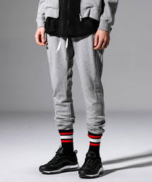 NUMBER (N)INE DENIM | NUMBER (N)INE DENIM(ナンバーナインデニム)サイドロゴラインジョガーパンツ(スウェットパンツ)