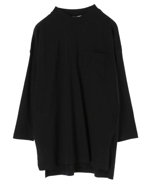 AMERICAN HOLIC（アメリカンホリック）の「ポケット付カットチュニック1（Tシャツ/カットソー・レディース・ブラック/ネイビー/ホワイト系その他/カーキ・FREE）」の5枚目の写真