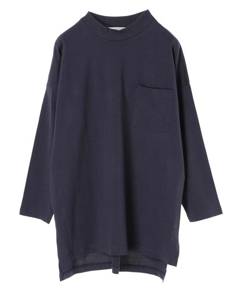 AMERICAN HOLIC（アメリカンホリック）の「ポケット付カットチュニック1（Tシャツ/カットソー・レディース・ブラック/ネイビー/ホワイト系その他/カーキ・FREE）」の13枚目の写真