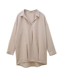 Luz Llena | エステルブロードスキッパーシャツ(シャツ/ブラウス)