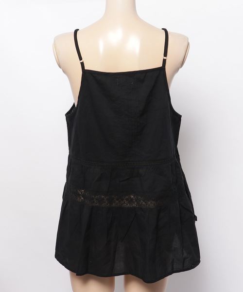 flower（フラワー）の「エターナルレースキャミ（キャミソール・レディース・ホワイト/ブラック・FREE）」の4枚目の写真