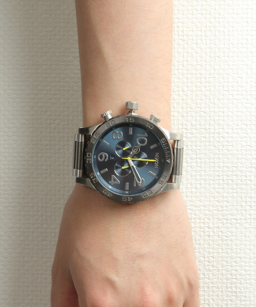 NIXON(ニクソン)の「THE 51-30 CHRONO(アナログ腕時計・メンズ・ゴールド系その他/ブラック系その他/ゴールド/ピンクゴールド/ガンメタ/その他1/その他2/スミクロ/ブラック系その他2/グレー系その他・FREE)」の9枚目の写真