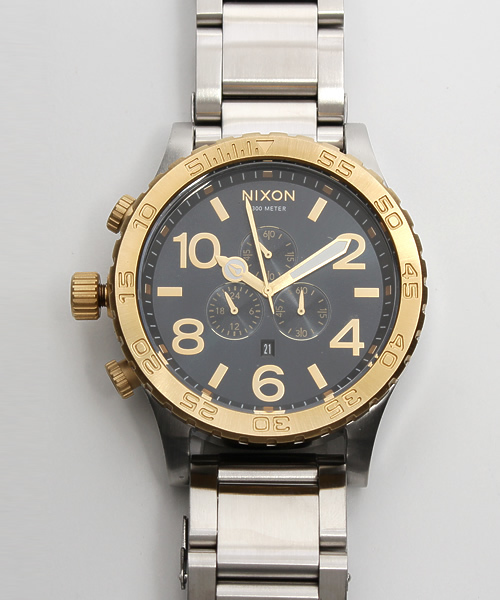 NIXON(ニクソン)の「THE 51-30 CHRONO(アナログ腕時計・メンズ・ゴールド系その他/ブラック系その他/ゴールド/ピンクゴールド/ガンメタ/その他1/その他2/スミクロ/ブラック系その他2/グレー系その他・FREE)」の18枚目の写真