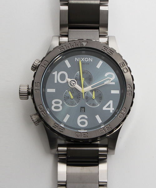 NIXON(ニクソン)の「THE 51-30 CHRONO(アナログ腕時計・メンズ・ゴールド系その他/ブラック系その他/ゴールド/ピンクゴールド/ガンメタ/その他1/その他2/スミクロ/ブラック系その他2/グレー系その他・FREE)」の19枚目の写真