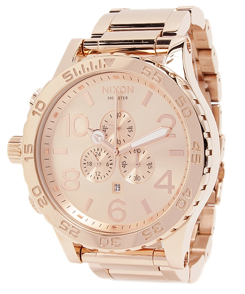 NIXON(ニクソン)の「THE 51-30 CHRONO(アナログ腕時計・メンズ・ゴールド系その他/ブラック系その他/ゴールド/ピンクゴールド/ガンメタ/その他1/その他2/スミクロ/ブラック系その他2/グレー系その他・FREE)」の7枚目の写真